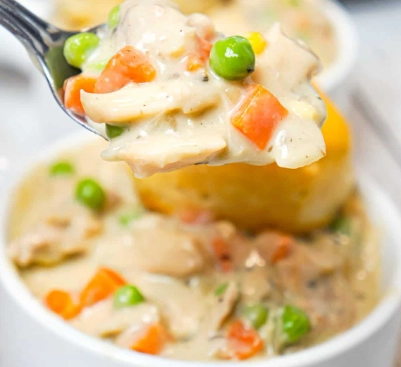 crockpot chicken pot pie
