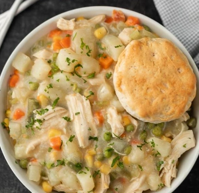 crockpot chicken pot pie