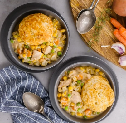 creamy chicken pot pie