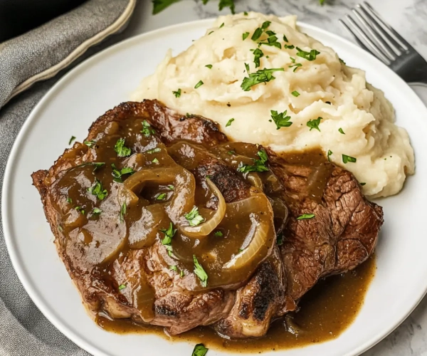 slow cooker ribeye steak